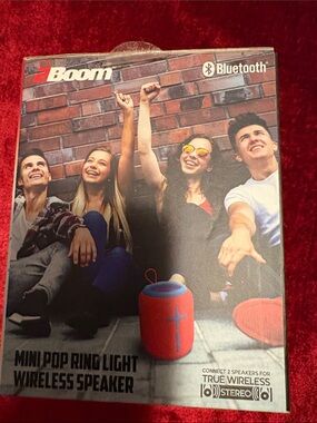 Portable Bluetooth Speaker - Red